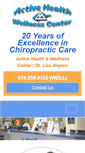 Mobile Screenshot of activehealthcenter.com
